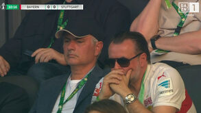 Mourinho assiste à final da Taça da Alemanha entre Bayern Munique e Estugarda