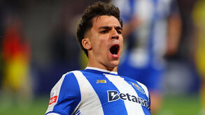 Gabri Veiga festeja um golo marcado com a camisola do FC Porto