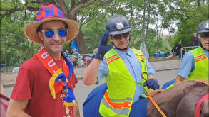 Do dividido ao que 'ainda não tirou a máscara de Carnaval': adeptos do Torreense já fazem a festa no Jamor