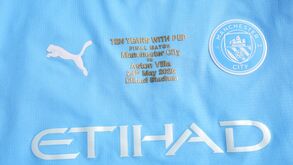 Manchester City vai despedir-se de Guardiola com esta camisola especial