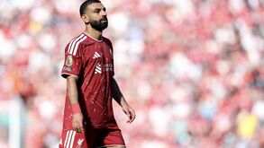 Jogador do Liverpool durante uma partida
