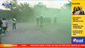 Violência no Jamor após a final da Taça de Portugal: polícia teve de intervir e duas pessoas foram algemadas