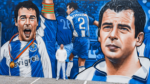 Jorge Costa homenageado em mural no Olival