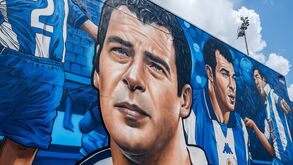Jorge Costa homenageado em mural no Olival