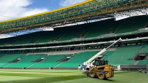 As obras em curso no Estádio José Alvalade
