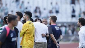 Rui Borges após a derrota do Sporting no Jamor