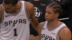 NBA: rookie dos Spurs levou enorme raspanete do treinador e quase ficou a chorar