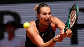 Sabalenka em ação