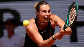 Sabalenka em ação