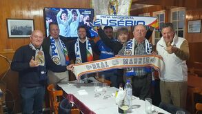 Adeptos do Real Madrid em Lisboa