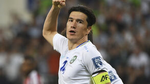 Shomurodov é o capitão do Uzbequistão