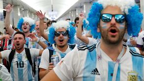 Adeptos da Argentina receberam prémio de consolação