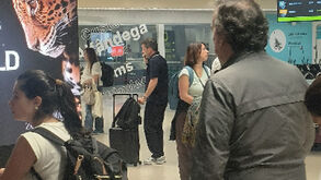 Marco Silva no Aeroporto de Lisboa