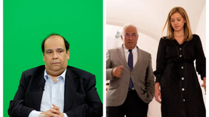 Duarte Moral (à esq.) foi assessor de António Costa e é companheiro de Rute Reimão (à dir.)
