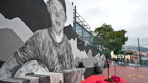 Mural é nova atração em Santo António