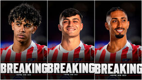 Atlético de Madrid anuncia contratações: Javi Galán, Çağlar Söyüncü e Santiago Mouriño.
