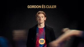 Gordon é 'Culer', adepto do clube de futebol FC Barcelona