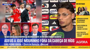 «Além de não jogar o que sabe, Ríos não diz o que sabe»: análise às declarações do médio sobre saída de Mourinho do Benfica
