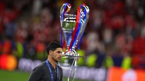 Arteta comenta derrota na Champions