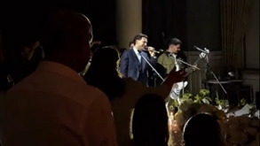 Pote a dar toques... de cantor: jogador do Sporting surpreendeu no casamento