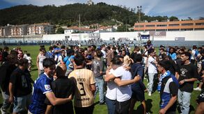 As imagens da festa do Vianense após garantir a subida à Liga 3