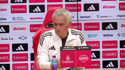 Mourinho e a renovação de Rui Borges: «Estou feliz por ele»