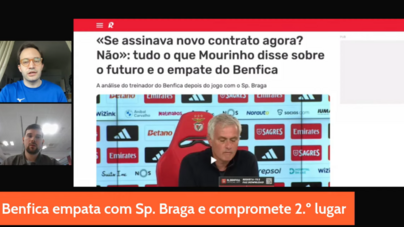 10 Minutos Record: Sporting adianta-se na luta pela Champions e confusão instala-se na Luz