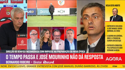 Record na Hora - «Se o Benfica pagasse a José Mourinho para ele se ir embora... isso seria gestão danosa»