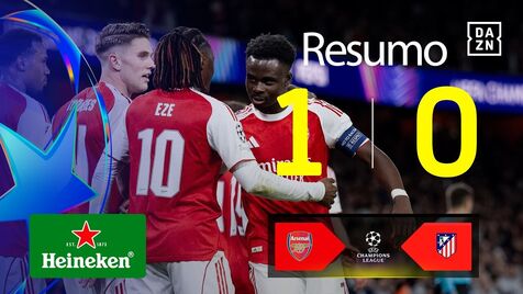 O resumo do Arsenal-At. Madrid: um golo e muita polémica