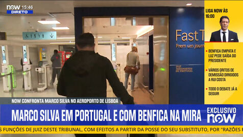 Marco Silva aeroporto
