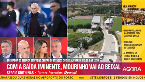 A saída de Mourinho do Benfica: «Entre staff e adjuntos, no Seixal já se fala à boca cheia sobre o que vai acontecer»