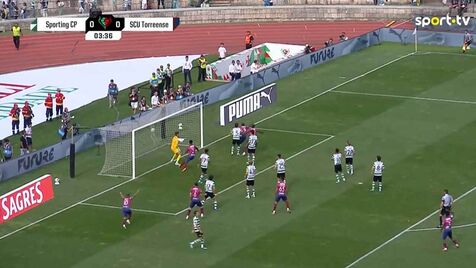 Torreense surpreende Sporting: Morita falha corte e Zohi faz o primeiro golo no Jamor