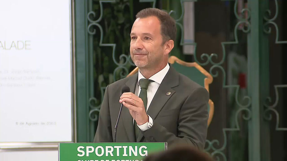Presidente do Sporting explica renovação do contrato de Rui Borges 