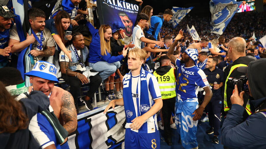 As imagens da festa do FC Porto campeão no Dragão