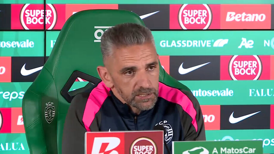 Treinador do Sporting afastou-se das 'provocações'