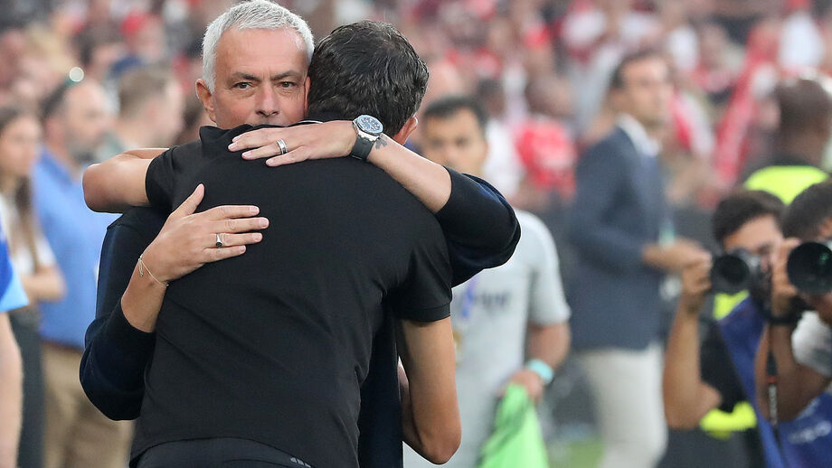 Mourinho e Lage no início desta época