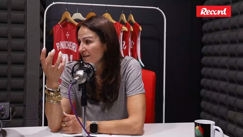 Ex-internacional portuguesa é a convidada do 6.º episódio do 'Dois para um'