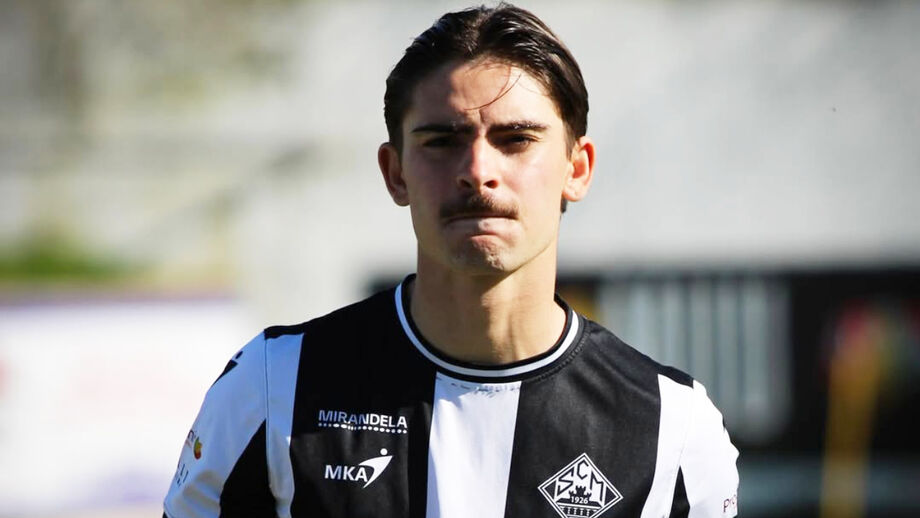 Lucca Giuntini, ex-Mirandela, é o segundo reforço anunciado pelos ribatejanos