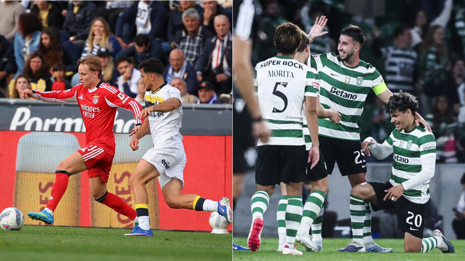 Benfica e Sporting com momentos diferentes nesta jornada