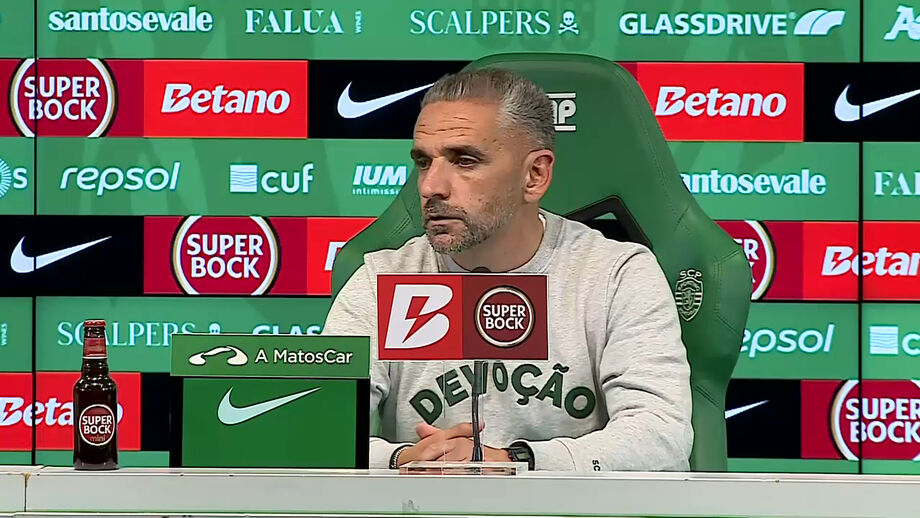 Treinador do Sporting e o mercado