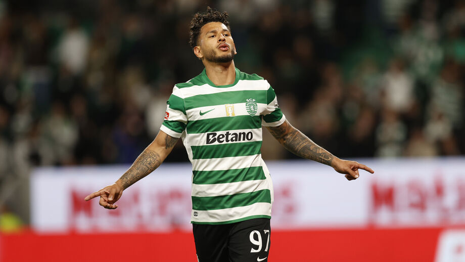 Luis Suárez voltou a marcar com a camisola do Sporting, desta feita frente ao V. Guimarães