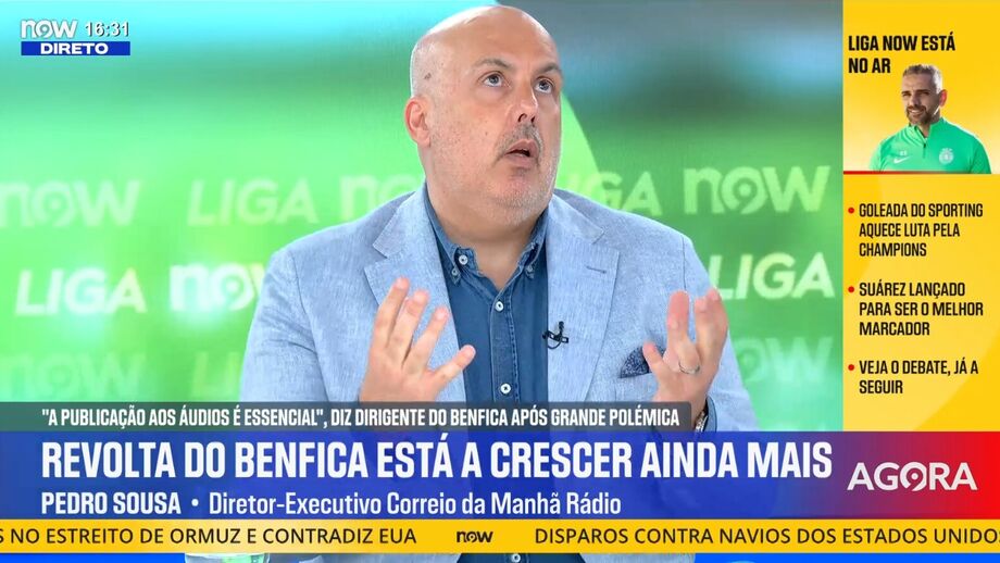Pedro Sousa, diretor executivo da CM Rádio e Rafael Soares, subeditor de Record, analisam arbitragem do Famalicão-Benfica