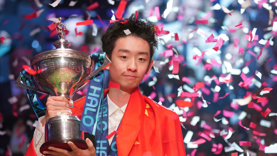 Wu Yize é o campeão mundial de snooker de 2026
