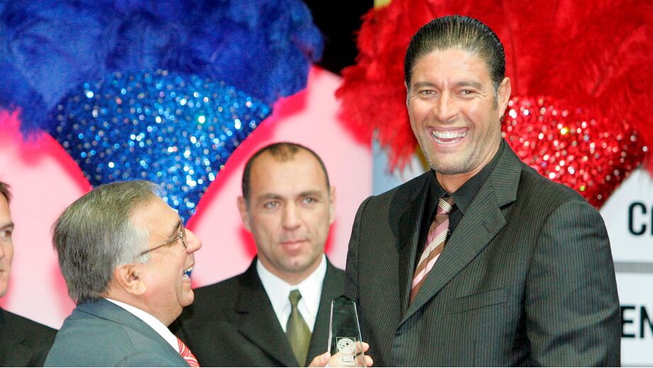 Piculín Ortiz quando foi introduzido no FIBA Hall of Fame
