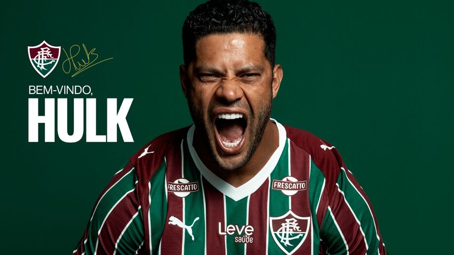 Hulk é o novo reforço do Fluminense
