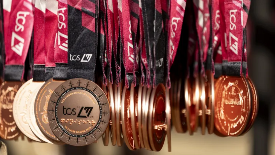 A incrível medalha que recebemos no final