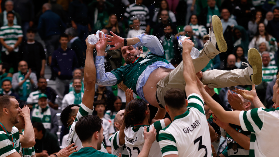 João Coelho, treinador do voleibol do Sporting