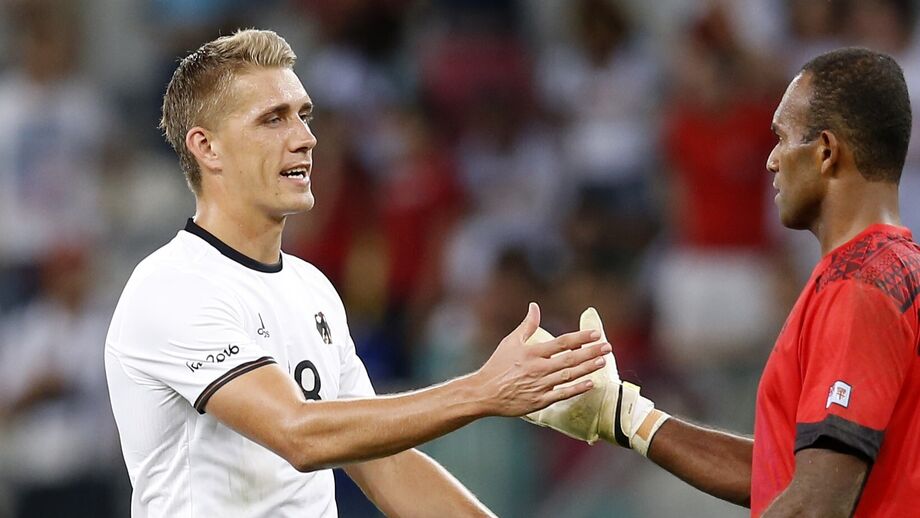 Nils Petersen ao serviço da seleção alemã