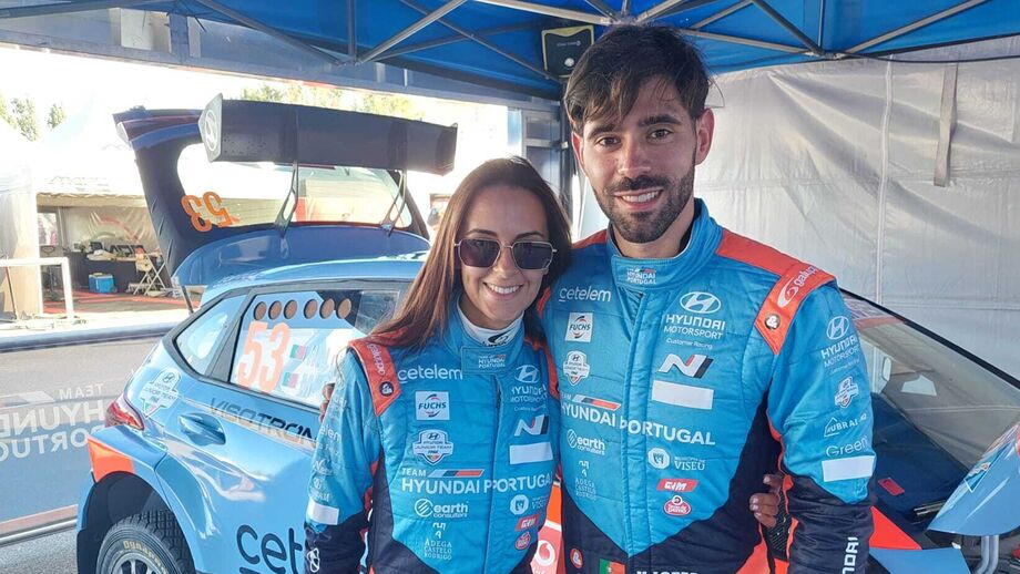 Hugo Lopes e Magda Oliveira, da Hyundai Portugal