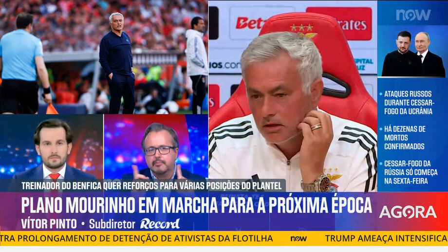 Subdiretor do Record faz um ponto de situação sobre o treinador do clube da Luz